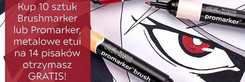 Promarkar-Brushmarker10sztuk-metal-case