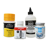 Media for acrylic paints