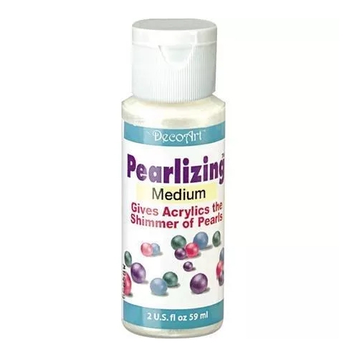 DecoArt 59 ml pearlizing medium pearl