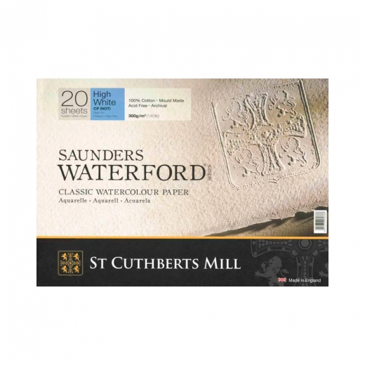 Blok Saunders Waterford akwarelowy 31x23 300g 20ark