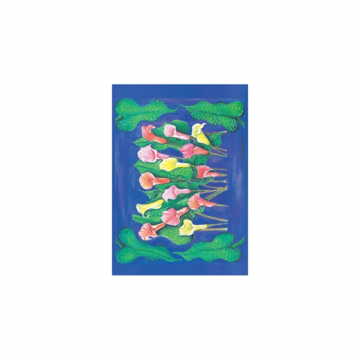 Papier do decoupage 50x70cm kolorowe lilie