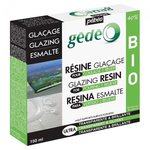 Pebeo Gedeo was a glazing resin of epoxy resin