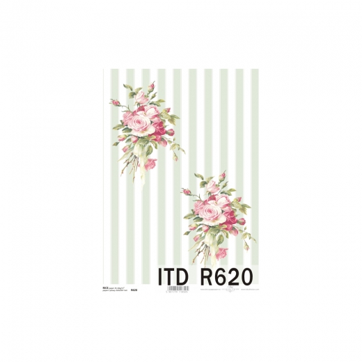 Rice decoupage paper A4 ITD R620