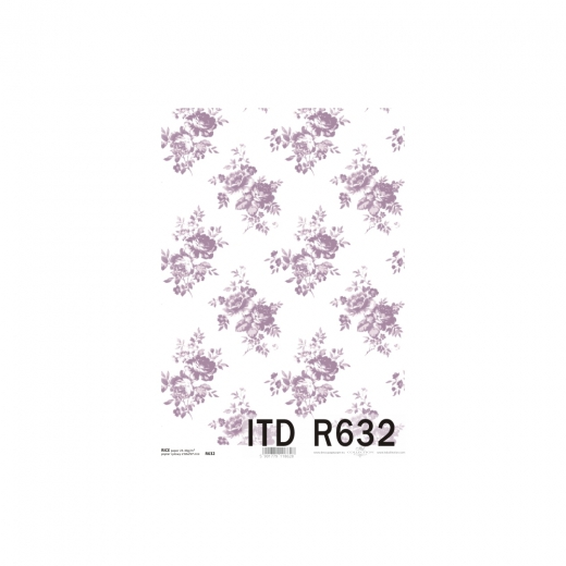 Rice decoupage paper A4 ITD R632