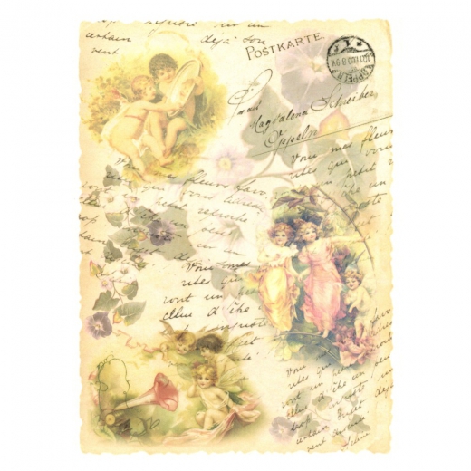Rice decoupage paper A4 ITD R344