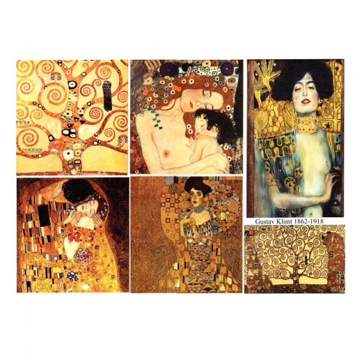 Papier do decoupage Klimt 996-0135/A3