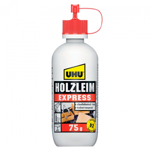 UHU holzleim express wood glue 75g