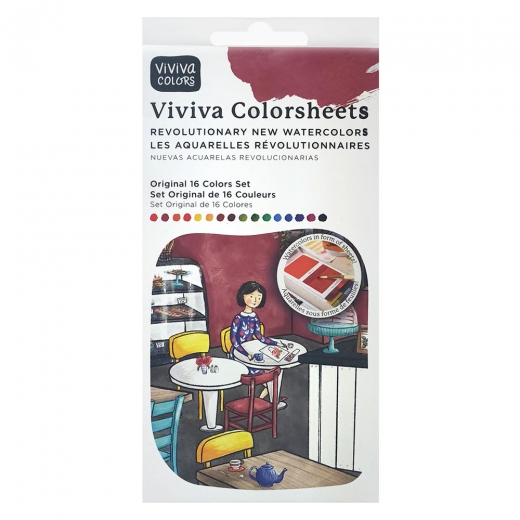 Viviva Colors orginal watercolors 16 colors