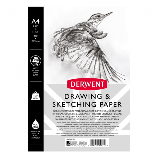 Szkicownik Derwent drawing & sketching paper 165g 30ark