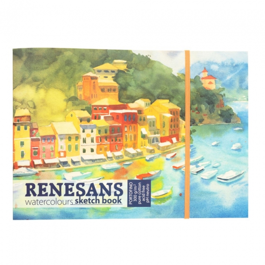 Sketchbook Renesans portofino watercolors 17.5x24.5cm 300g 12ark