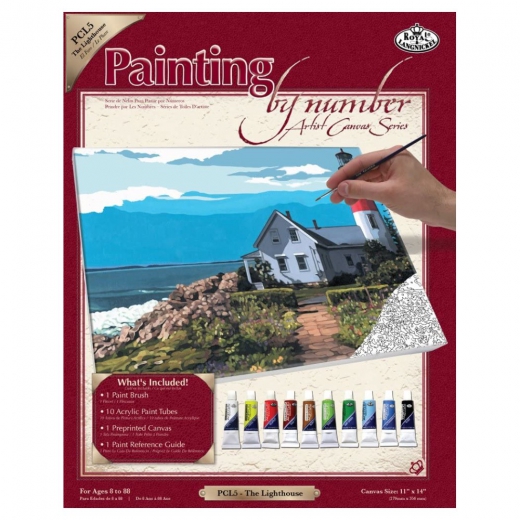 Paint by number- the lighthouse