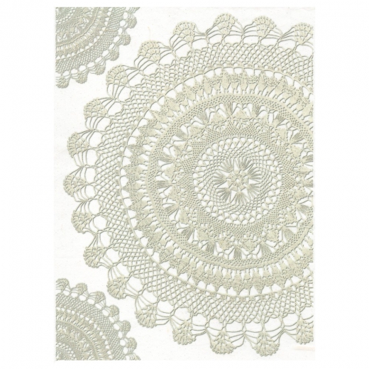 Rice decoupage paper lace A4 ITD R555
