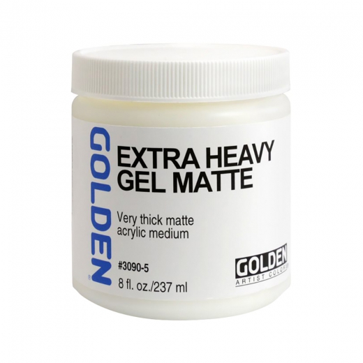 Golden extra heavy gel matte acrylic structural 237ml