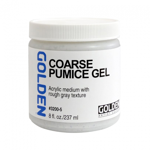 Golden coarse pumice gel 237ml