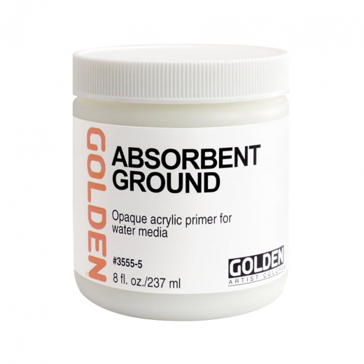 Golden absorbent ground biały grunt malarski 237ml