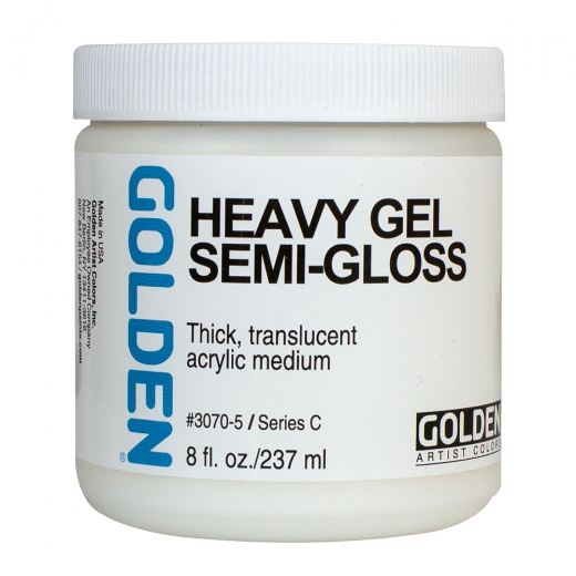 Golden heavy gel semi-gloss 237ml