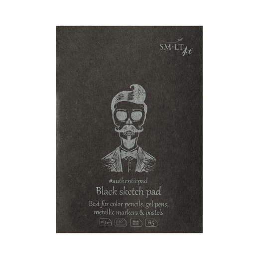 SM-LT black sketch pad 165g 30ark