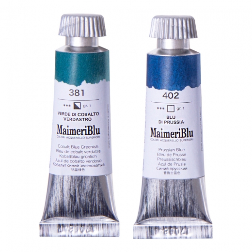 MaimeriBlu watercolor paints in a 12ml tube