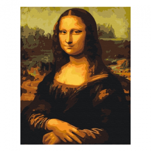 Brushme painting by numbers 40x50cm Mona Lisa