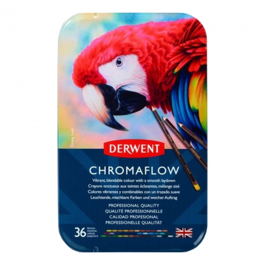 Derwent chromaflow set of 36 crayons