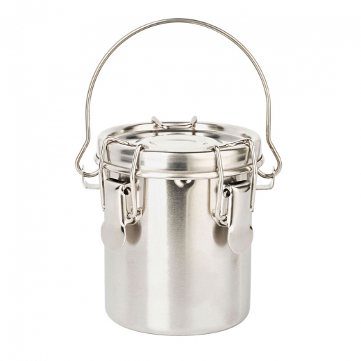 Metal container for washing brushes and carrying water 240 ml