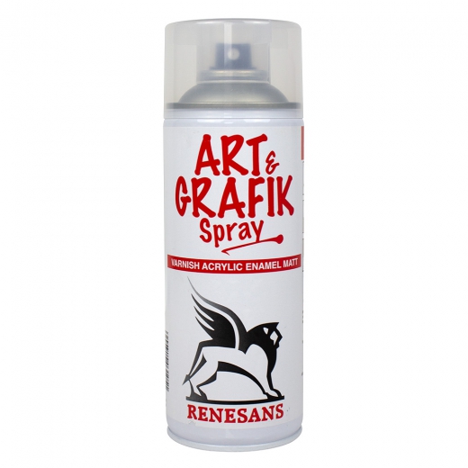 Renesans art & graphic spray acrylic matte varnish 400ml