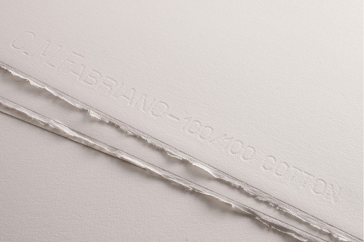 Fabriano tiepolo bianco ream of graphic paper 100% cotton