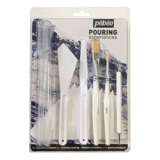 Pebeo pouring set of 11 tools