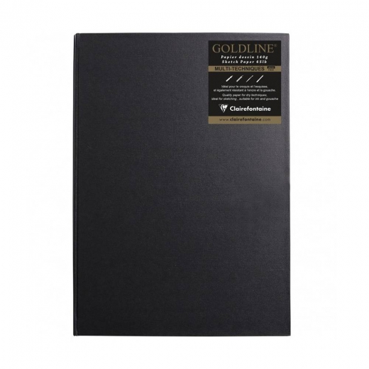 Clairefontaine goldline portrait sketchbook white sheets A3 140g 64 sheets