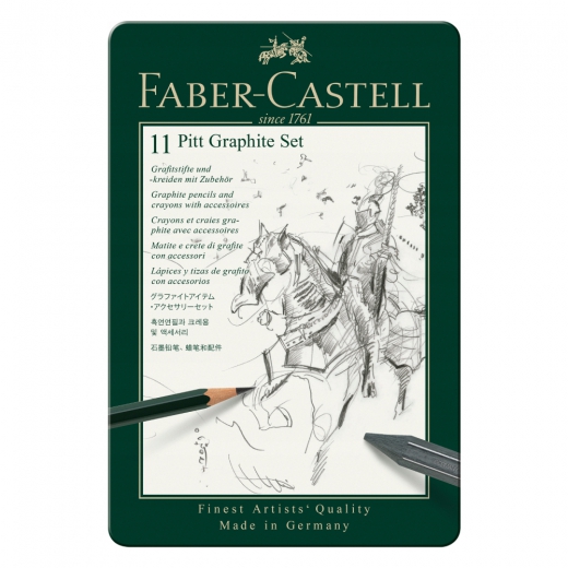 Faber-Castell pitt a small set of pencils and graphites