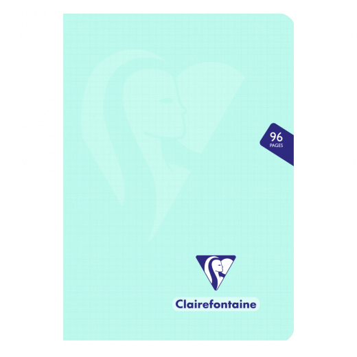 Clairefontaine mimesys notebook squared 90g 96 pages pastel colors