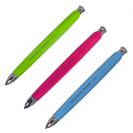 Koh i noor versatil metal mechanical pencil 5.6mm 3 colors