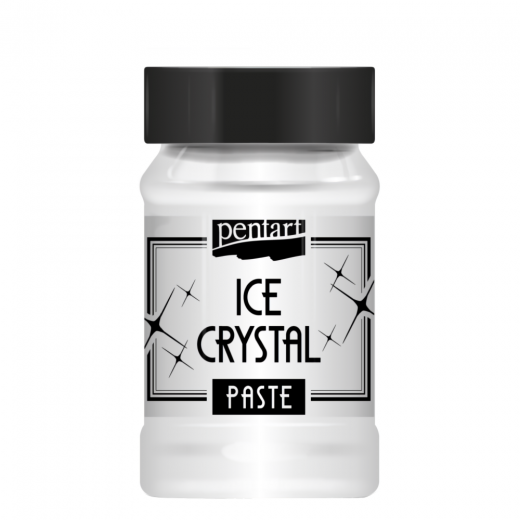 Pentart ice crystal paste with ice crystals 100ml