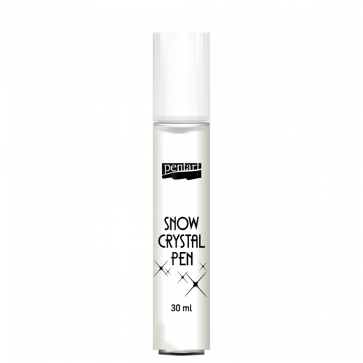 Pentart snow crystal pen paste with snow crystals 30ml