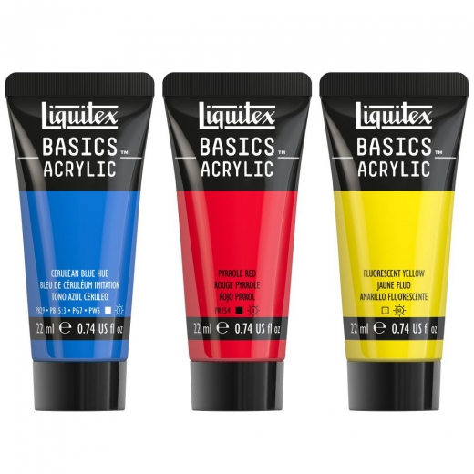 Liquitex basics acrylic paints 22 ml