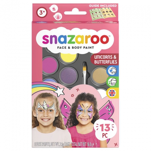 Snazaroo unicorn zestaw 8 farb do malowania twarzy