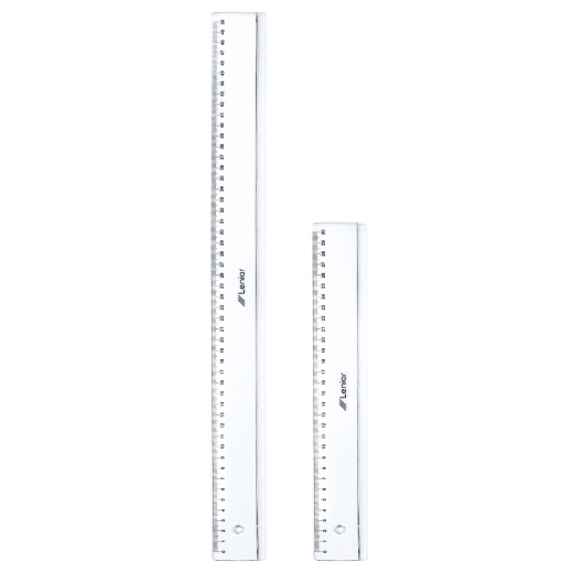 Leniar transparent plastic ruler