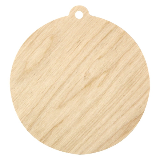 Bauble pendant for decorating wood 8.5 cm