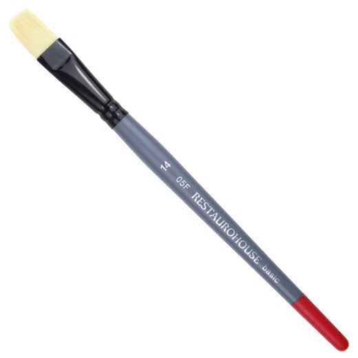 RestauroHouse basic synthetic flat brushes series 05F