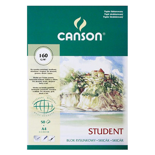 Blok Canson student rysunkowy 150-160g