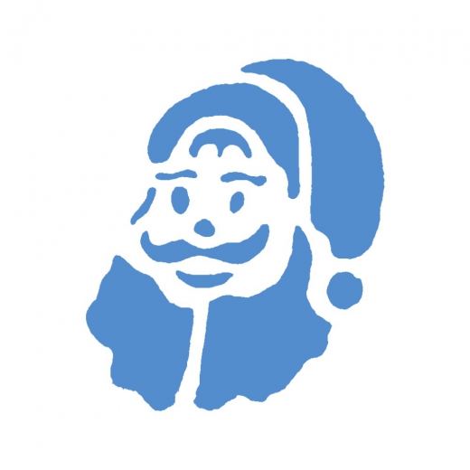 Christmas template - santa face