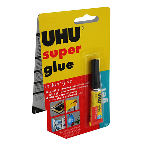 UHU super glue 3g - klej błyskawiczny w żelu