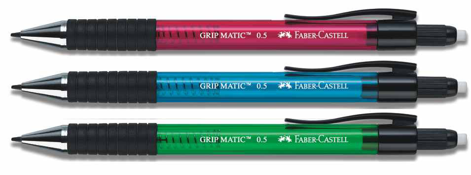 Faber-Castell automatic pensil Grip Matic 0,7 mm red