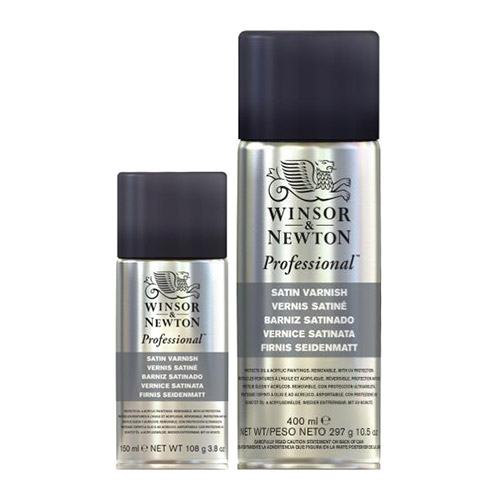 Winsor & Newton varnish satin in spray