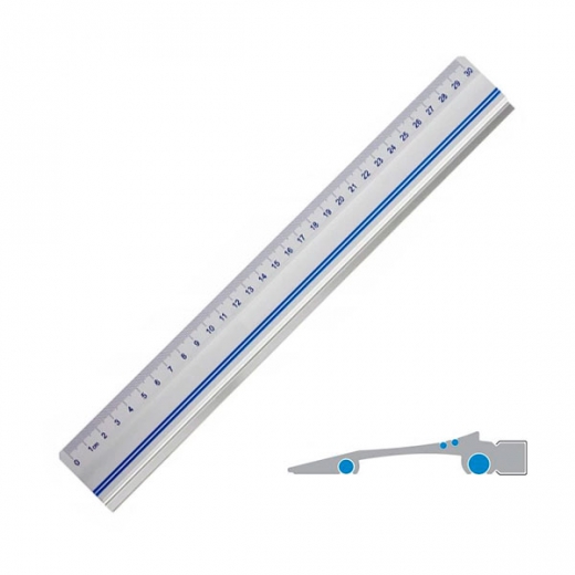 Leniar S2 aluminum cutting ruler