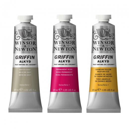 Winsor&Newton griffin farby alkidowe - 37ml