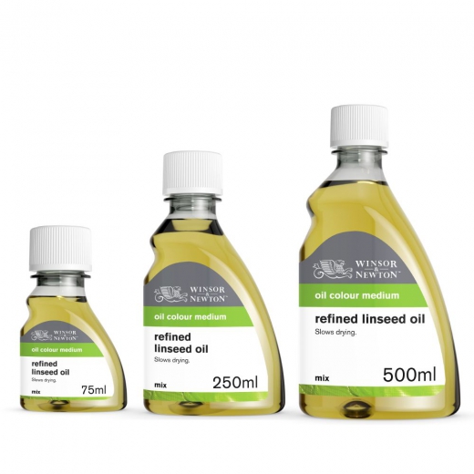 Winsor&Newton rafinowany olej lniany (refined) do farb olejnych