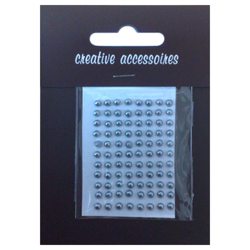 3mm self-adhesive pearls 88 pcs.