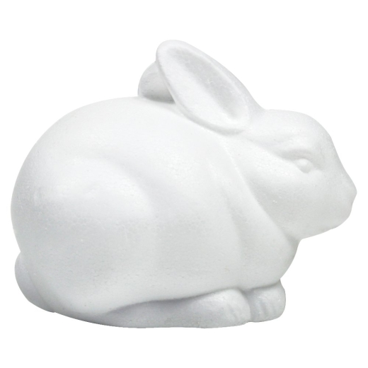 Styrofoam Bunny 10,5x13,5cm