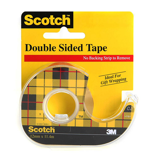 Scotch tape double-sided 136D-EEME 12mm x 6.3m